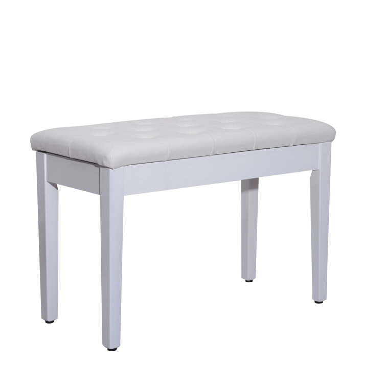 Charlton Home® Criss Faux Leather Flip Top Storage Bench & Reviews